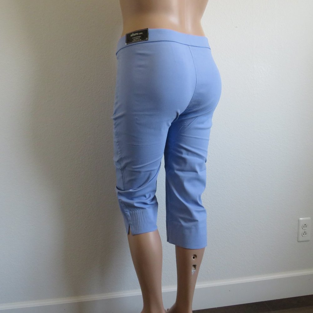 Alfred Dunner Jeans Tummy Control No Gap Waistband Slimming Pants Plus Size 18 - Picture 2 of 3